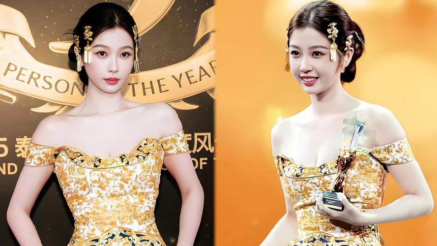 什么欣女明星虞书欣吉隆坡惊艳造型，获最受欢迎奖